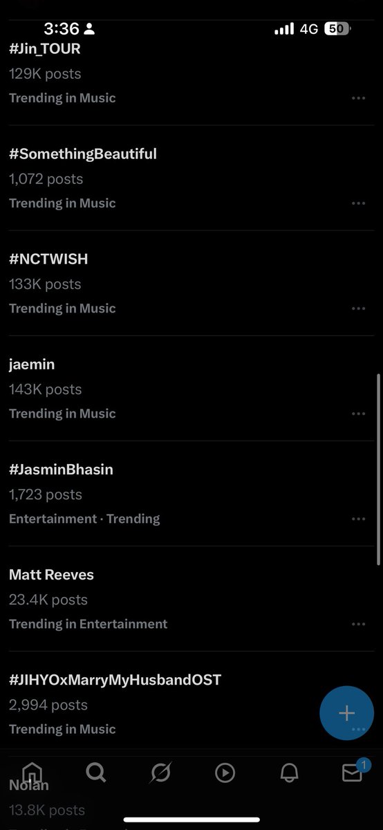One more tag is trending ❤️🫶

<a href="/jasminbhasin/">Jasmine bhasin</a> shining in the trendlist !! 

HBD JASMIN 
#HappyBirthdayJasminBhasin
#JasminBhasin