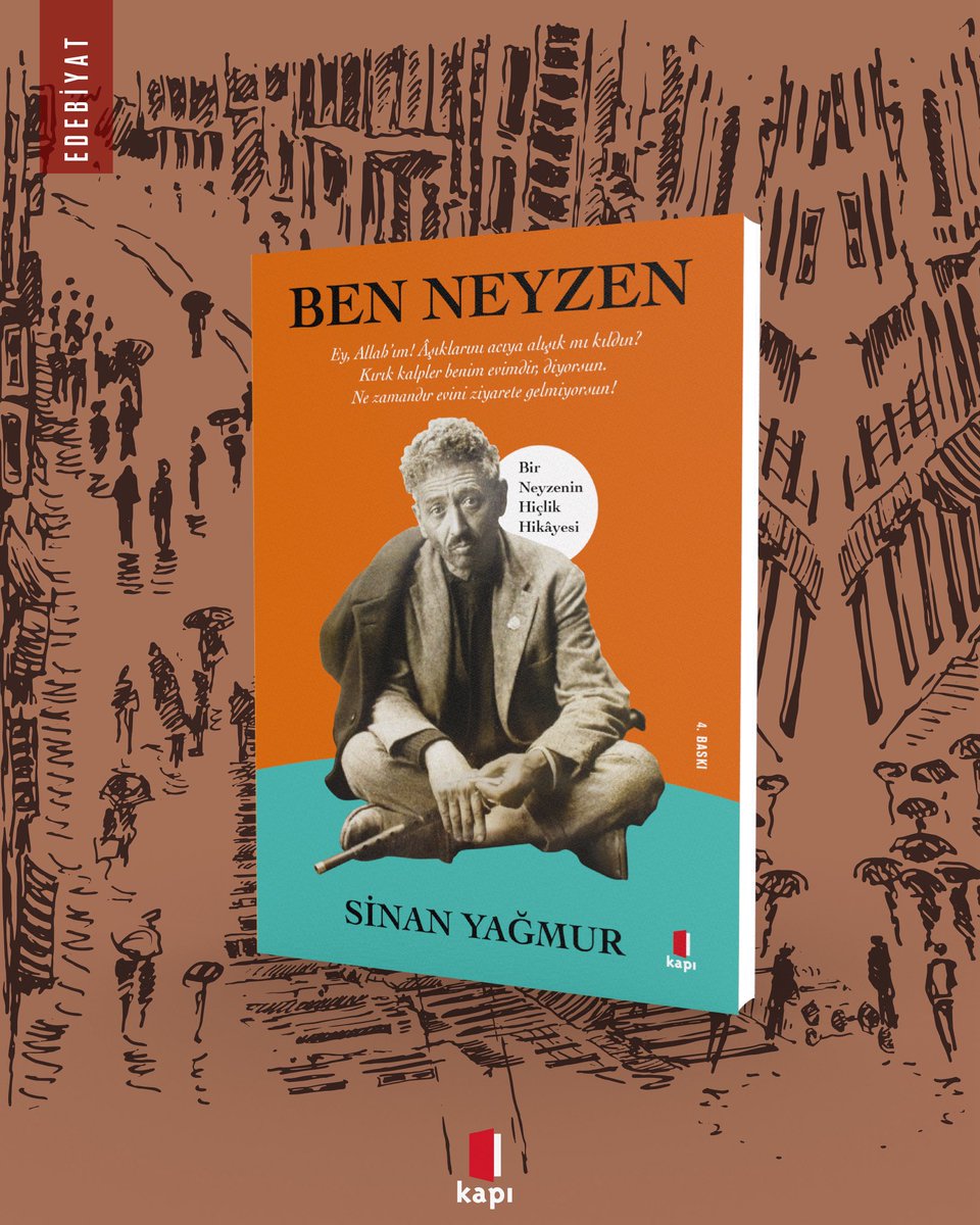 Üflediği neyi, şiiri ve hicviyle aradı insanın aslını…

Sinan Yağmur‘un kaleminden ‘Ben Neyzen, Bir Neyzenin Hiçlik Hikâyesi´Kapı Yayınları’nda! 📚 🌿

#KapıYayınları #SinanYağmur #BenNeyzen
