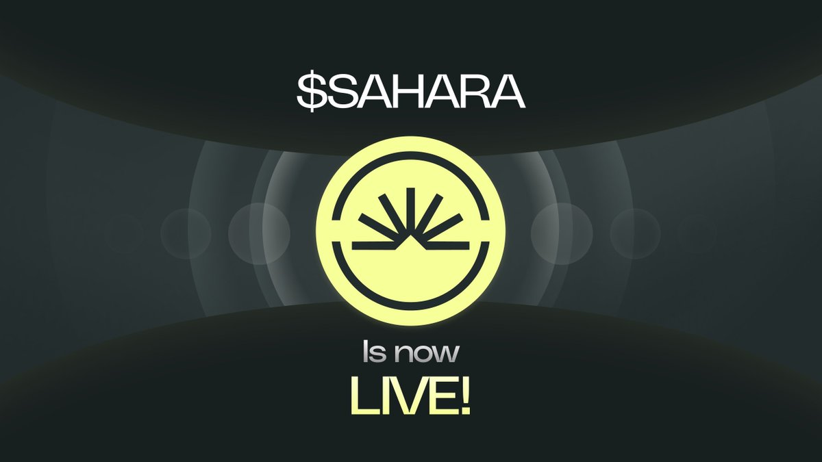 RoyChap389's tweet photo. 🚨 New Listing Alert!
🌍 Sahara AI (SAHARA) is now live on KuCoin – World Premiere!
💡 Powering decentralized AI for everyone.

🔗 Details: https://t.co/Umyemo75jJ
$TRX $BNB $ETH $SOL $USDC $USDT $ADA $BTC $XRP $DOGE
$TON $BCH $LINK $HYPE #nintendoswitch2 #switch2 $SHIB  $LTC https://t.co/2AMXQE2kpZ