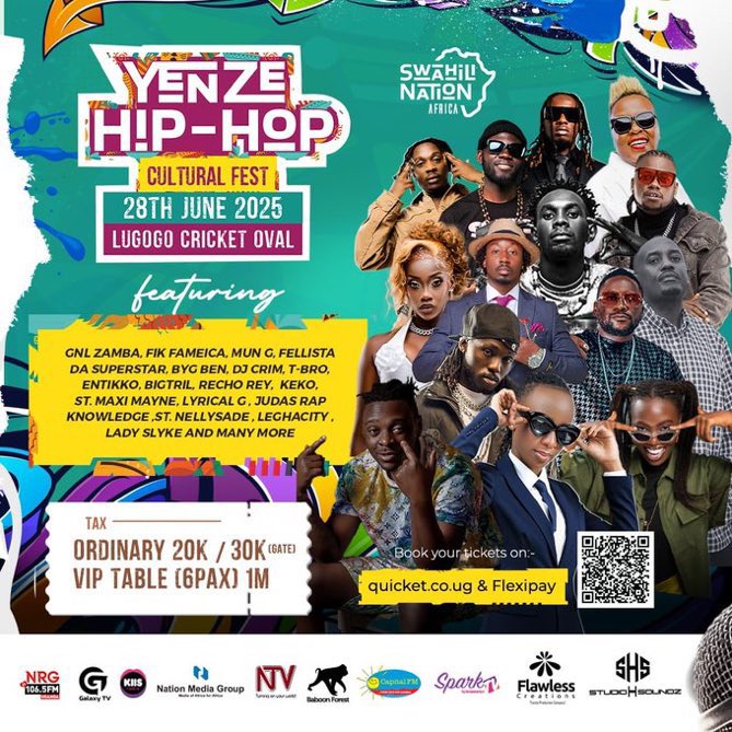 A special shout out to whoever created this! We need more of this, all the best today! 

#YenzeHipHopFestival