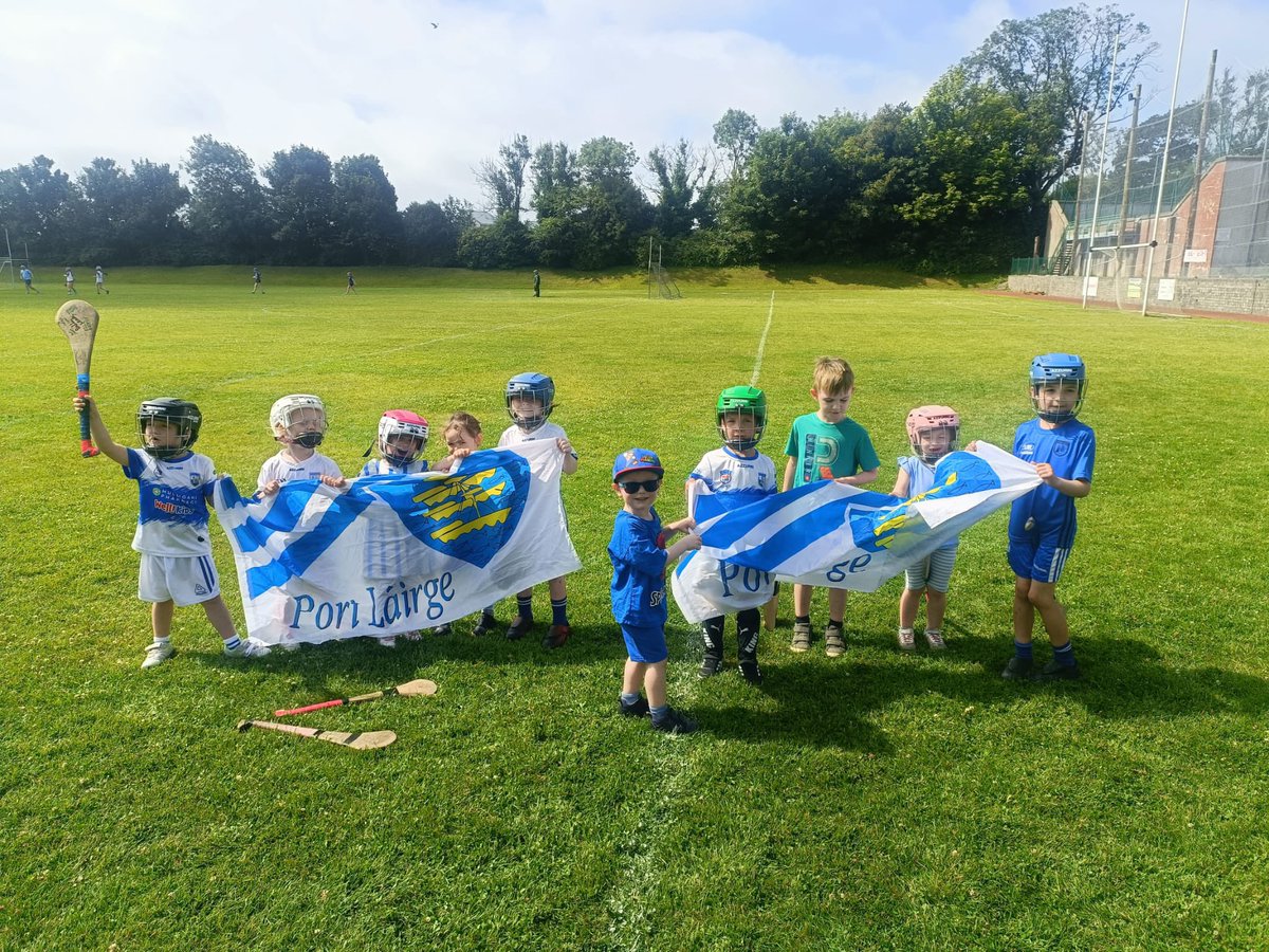 Some of our youngest WellKids group proudly showing off their colours in support of the Waterford Minor Hurlers today. 

The very best of luck to the Waterford panel and management this evening in Thurles!

<a href="/wellkidsgaa/">Well!Kids Waterford</a> <a href="/DeiseUnderage/">Bord na nÓg Port Lairge</a> <a href="/WaterfordGAACG/">Déise Óg Waterford</a> 

UP THE DÉISE

⚪️🔵