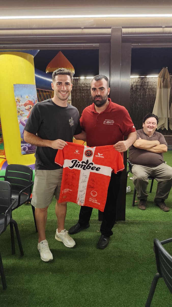 ❤️🥩 Hoy queremos agradecer a Venta El Abasto

🫂 Primero, por unirse a la familia Jimbee Cartagena como patrocinador esta temporada 

🫶🏼 Y segundo por acogernos anoche de maravilla para celebrar con una espectacular cena el final de temporada 

¡GRACIAS!