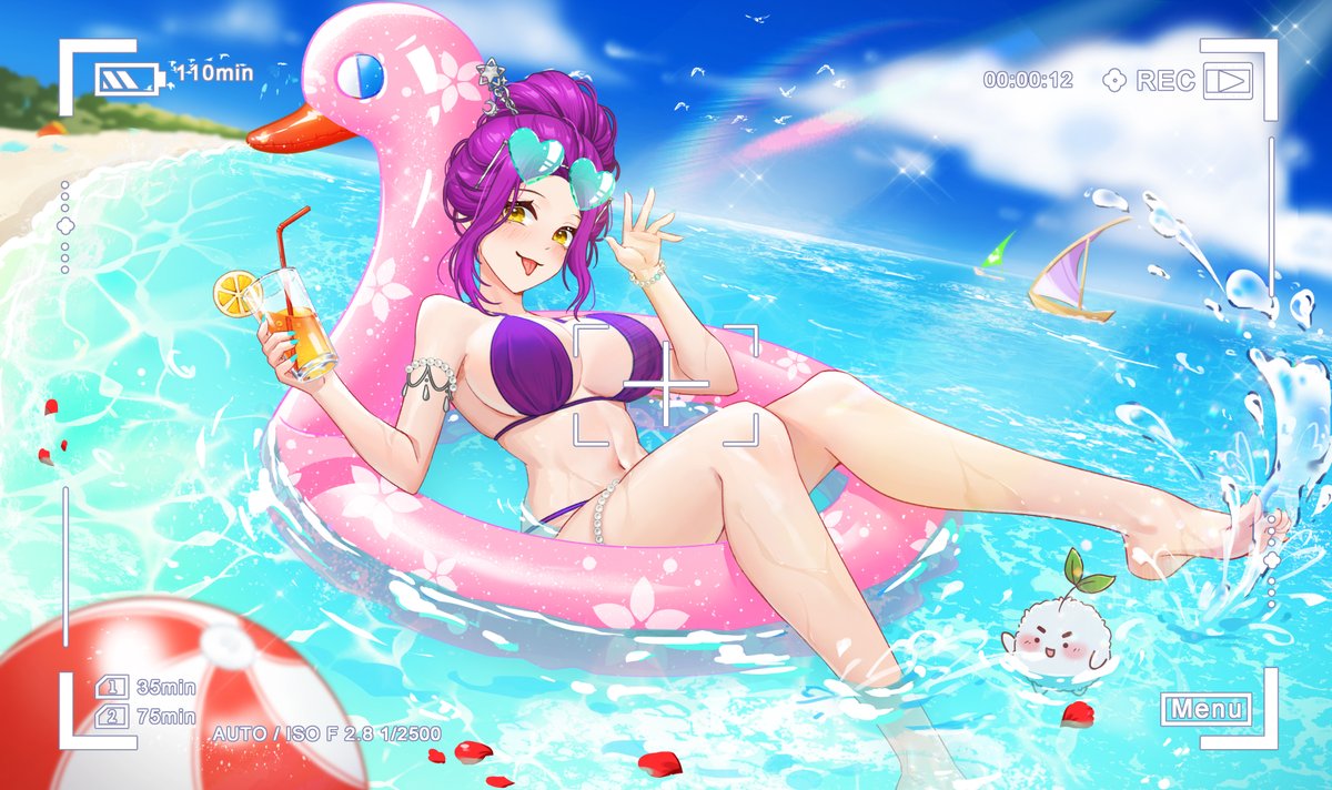 CharlyTheWitch's tweet image. ICH LIEBE ES!

Vielen dank an @87foxhound 💙 für dieses INSANE Artwork

ich liebe sommerbilder einfach so unnormal aber ich bekomme immer durst xD 
und lust zu schwimmen!

Aber zum Glück ist mein kleines Kräuterlie dabei um mir gesellschaft zu leisten😍liebs

Art by/ Rui Mitsuki