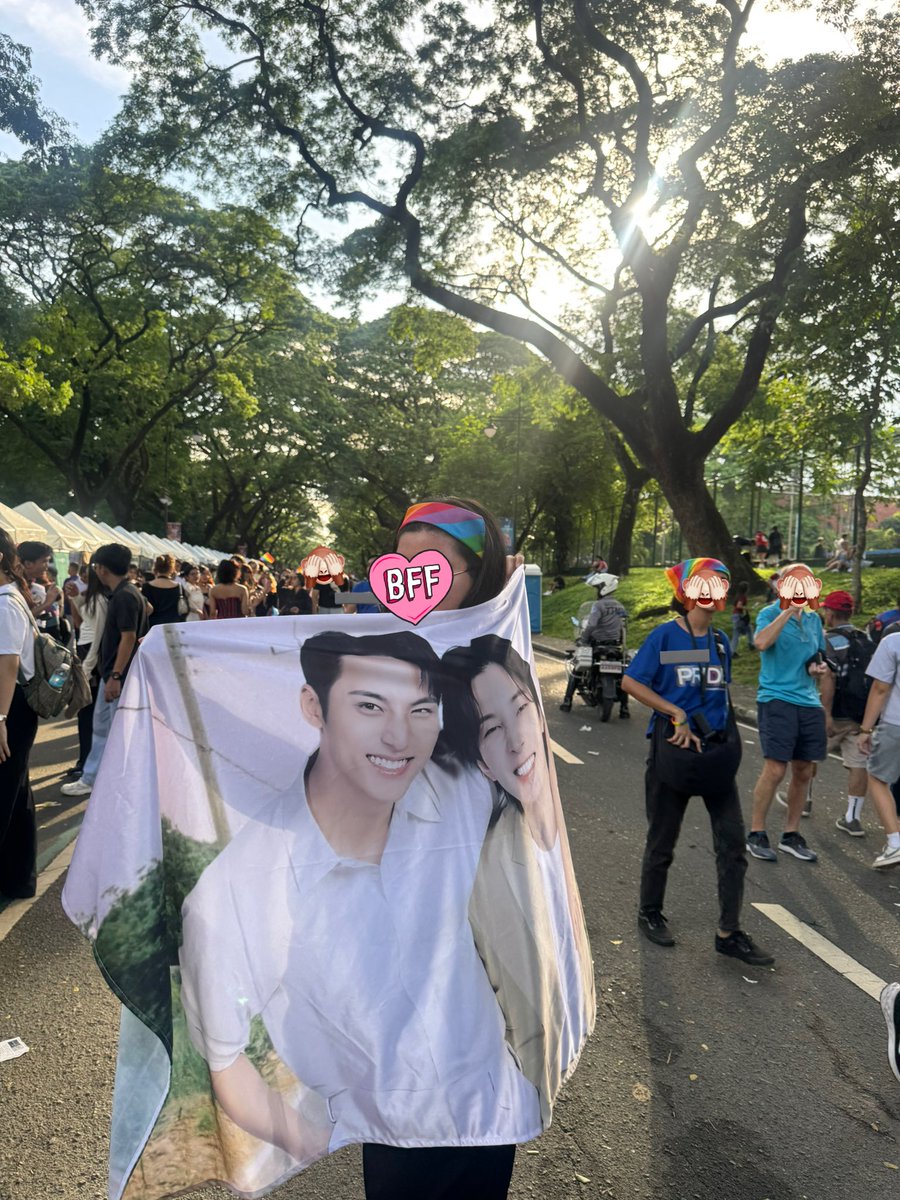 YOU ASKED, I DELIVERED!!!! HAPPY PRIDE MONTH Y’ALL, MINWON IN PRIDE MARCH 2025 💚💜