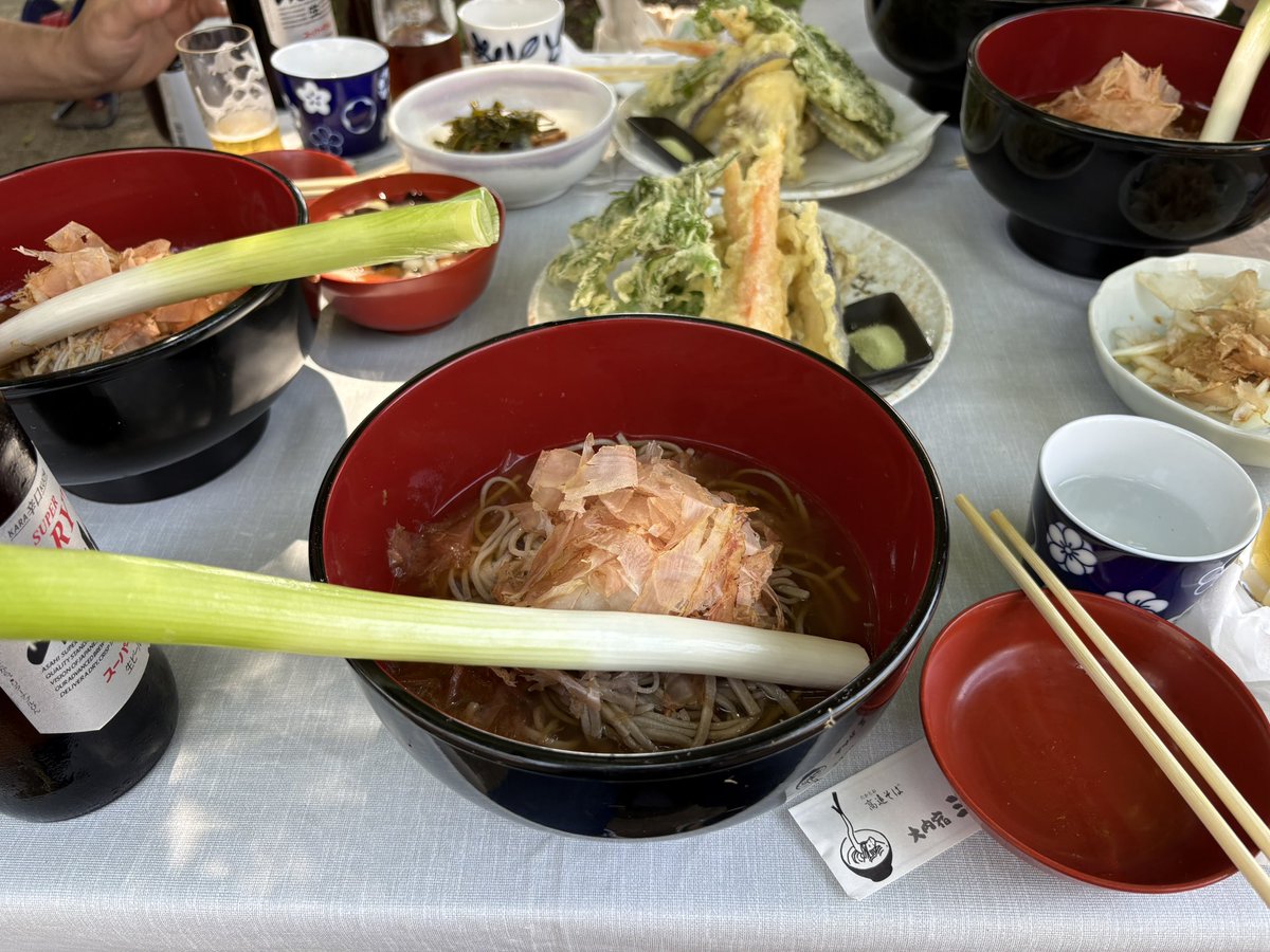 flyingfeather55's tweet image. 夜勤明けにそば食べに行こうって言われて福島まで行くとは思わなかった…🤭
