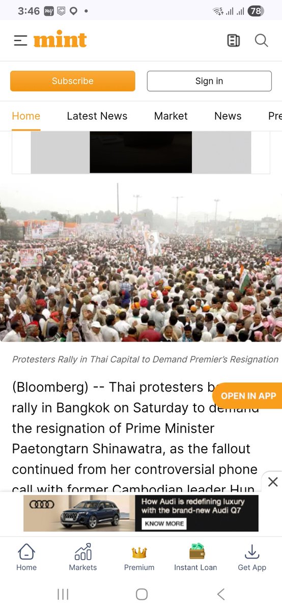hemantsmartone's tweet photo. @livemint what's wrong with you? Thaii protesters are protesting with BR Ambedkar's photo? 
Don't kill the journalism. https://t.co/d25klY8pKk