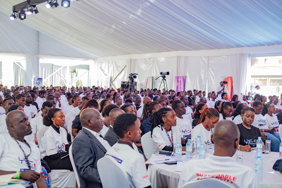 PNyamutoro's tweet photo. Earlier today I launched the first ever Youth Energy Summit, Uganda. (YES 2025).

Uganda has made significant progress in expanding Energy access,with electrification rates steadily rising and investments in Renewable Energy gaining momentum. 
We have abundant resources such as Hydropower,wind,solar,geothermal, nuclear and biomass waiting to be harnessed sustainabily and inclusively.

With all this the task ahead remains enormous as majority of Ugandans still lack access to electricity and many rely on traditional cooking methods that are pollutant and pose risks to their health, environment and productivity. 

Together we can create an Energy future that is only sustainability but also just, equitable, inclusive and fuelled by our own solutions. 

It is time for the young people to champion our Energy Transition Plan.

#YES 2025