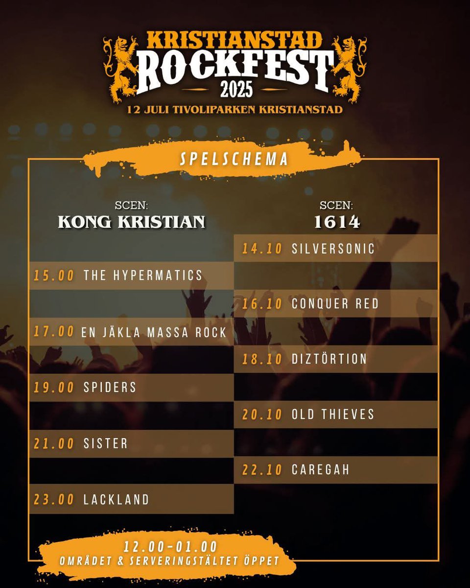 Årets spelschema är här!