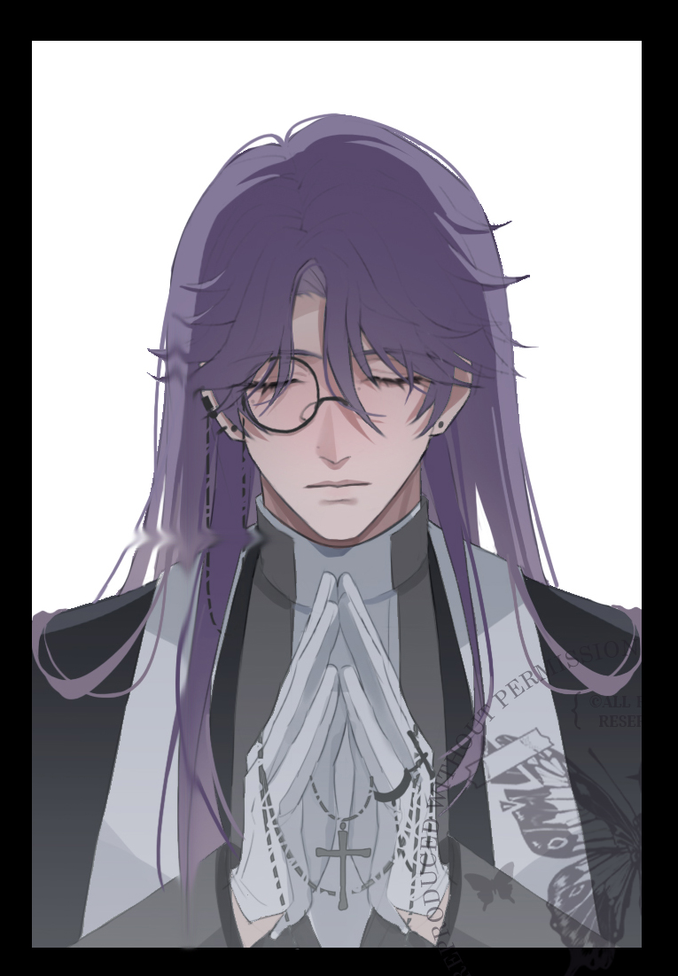 zhouaijiang's tweet image. #恋与深空 #恋と深空 #LoveandDeepspace #Rafayel #ホムラ #祁煜 #BoundlessSeas #HBDRafayel
神父祁煜02‖
祈祷&对视
祷告时发现自己的信徒(你)在偷看他时……
【上一条画的祁煜神父设定大家都还挺喜欢的样子,有好多姐妹私聊催更,抽空随便画点!】