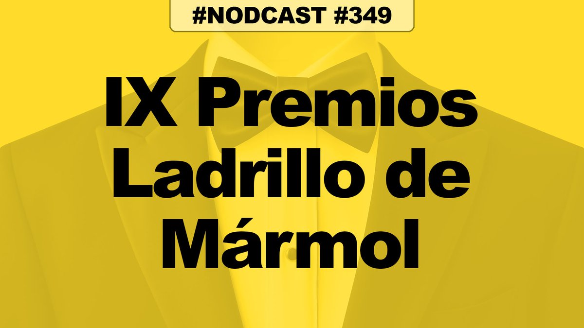 lalibreta's tweet image. Para empezar la semana (y acabar la temporada):

#Nodcast #349 – #IXPremiosLadrilloDeMármol

📻 En @RadioMARCA.

🎧 lalibretadevangaal.com/2025/06/nodcas…
