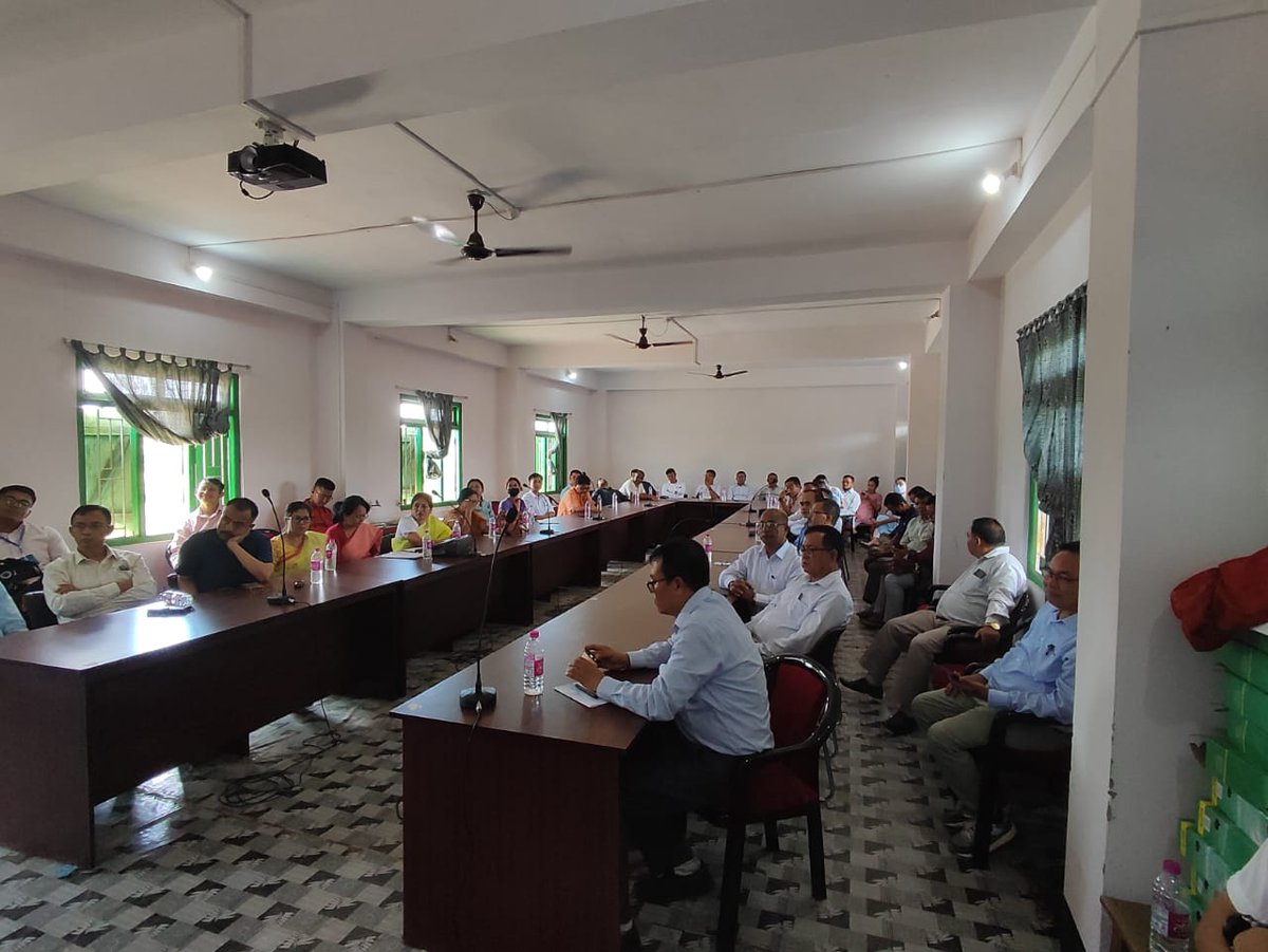 📢 Public Lecture on  “#SocialTransformation and Viksit Bharat”
🗓️ 28 June 2025 | 🕚 11:00 AM
📍 Thoubal College (Govt. of Manipur)
👥 Organised by IQAC, Thoubal College in collaboration with CDC, #ManipurUniversity.
#ViksitBharat #HigherEducation