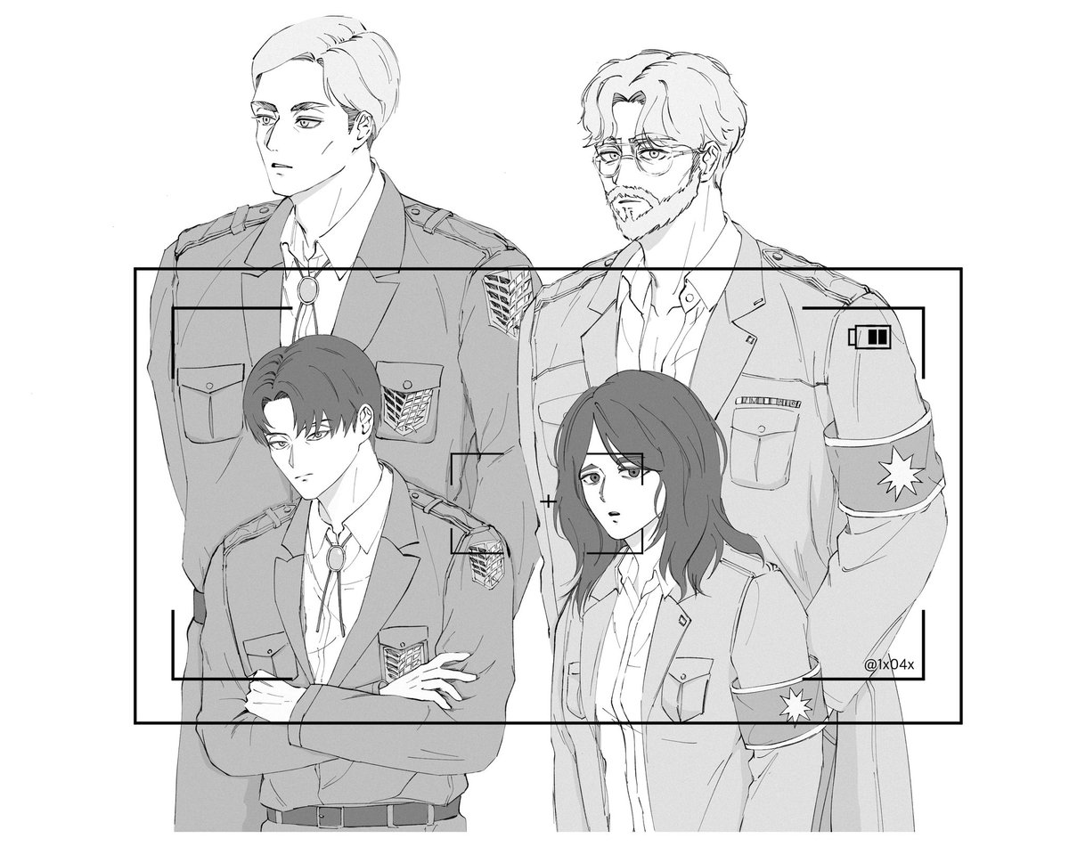 1x04x's tweet image. 에루리 지크피크 
한 프레임에 담는 법ㅋㅋ
#eruri #jikupiku