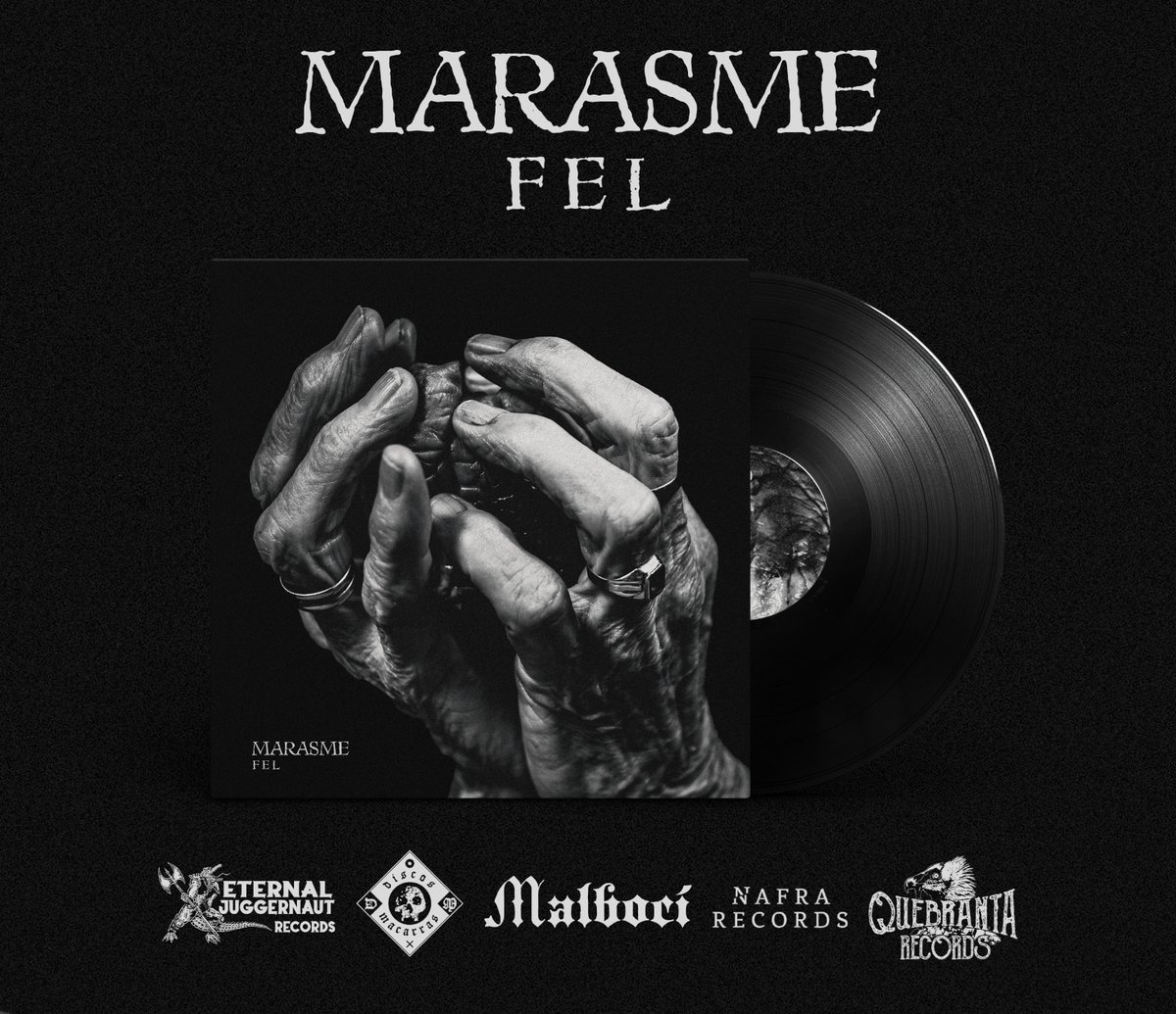 🔥 Continua el pre-order de FEL, el nou treball de Marasme!! Black, sludge, post metal...? I a qui li importa?! De llarg, el seu àlbum més cru, visceral i rabiós. Un vinil tan negre com la seva música: eternaljuggernaut.com/releases/811-m…