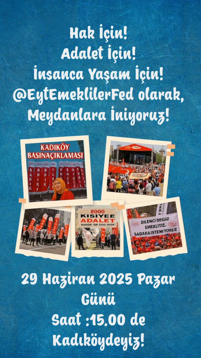 2008 de ki sözde reform ve yıllardır #Tüik in enflasyon oyunları sayesinde;
Hakkımız olanın çok altında maaşlar ile sefaleti yaşıyoruz.
GEÇİNEMİYORUZ.
Yorulduk
SEYYANEN 30 Bin TL
<a href="/isikhanvedat/">Prof. Dr. Vedat Işıkhan</a> <a href="/memetsimsek/">Mehmet Simsek</a>
<a href="/RTErdogan/">Recep Tayyip Erdoğan</a> <a href="/dbdevletbahceli/">Devlet Bahçeli</a>
<a href="/Akparti/">AK Parti</a> <a href="/_cevdetyilmaz/">Cevdet Yılmaz</a>
#EytEfHAKiçinKadıköyde