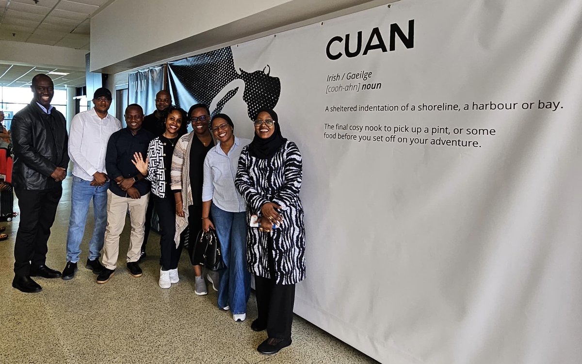 Kwaheri Dublin!

The #Tanzania trade delegation departs after a productive week in Ireland, participating in the #AITH2025 conference and a bilateral trade visit. 

Here’s to the next 40 years of strengthening economic ties between 🇮🇪 and 🇹🇿.

Slán go Fóill.
