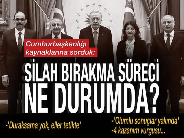 Terör örgütünün fesih ve silah bırakma sürecinde son durum

📌Süreç tıkandı mı? 
📌İran-İsrail savaşı nasıl etkiledi?
📌DEM'in çıkışları ne anlama geliyor? 
📌Meclis Komisyonu mu bekleniyor?
📌Suriye ayağında sorun mu var?

<a href="/aykutdis1/">Aykut Diş</a>'in haberi

aydinlik.com.tr/haber/terorsuz…
