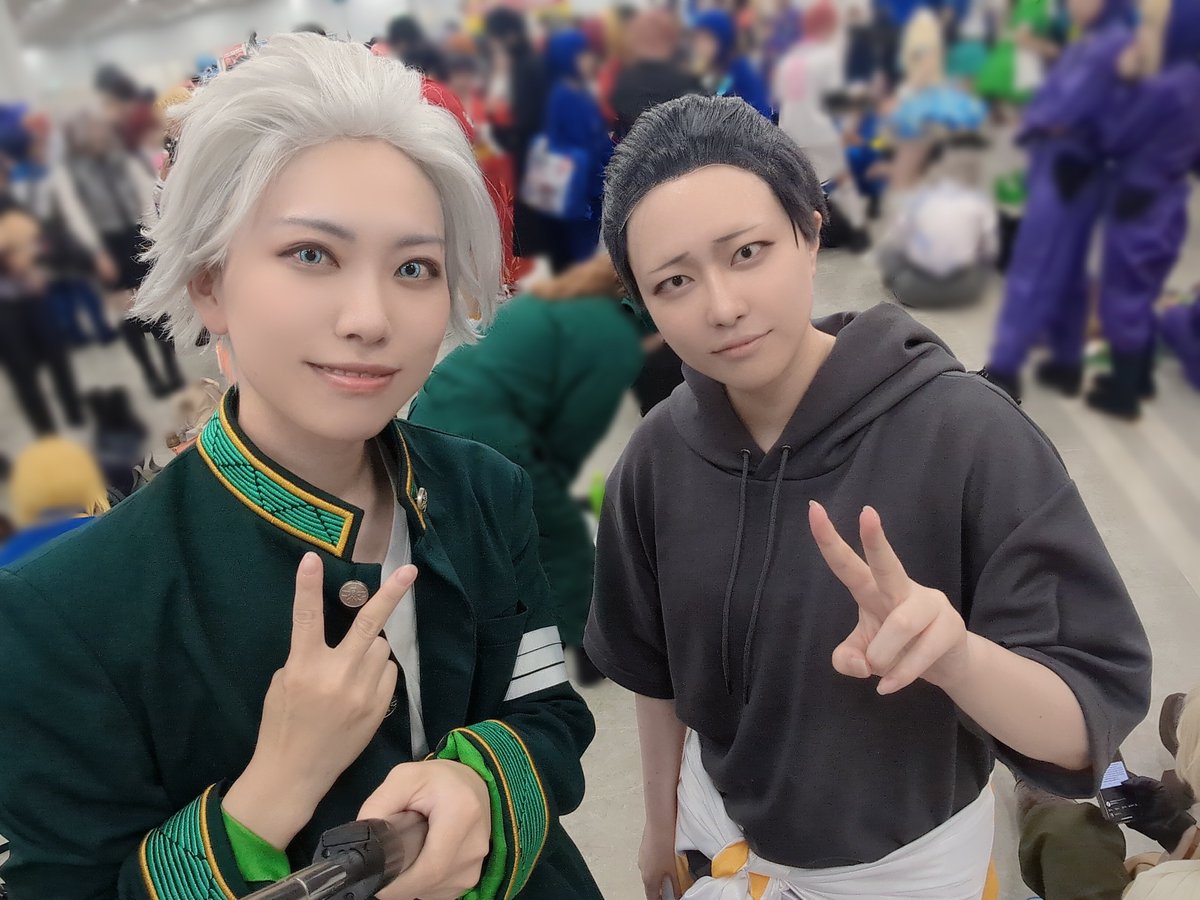 【コスプレ】
先週のアコスタのお写真！
まるさんの🦌と！💕