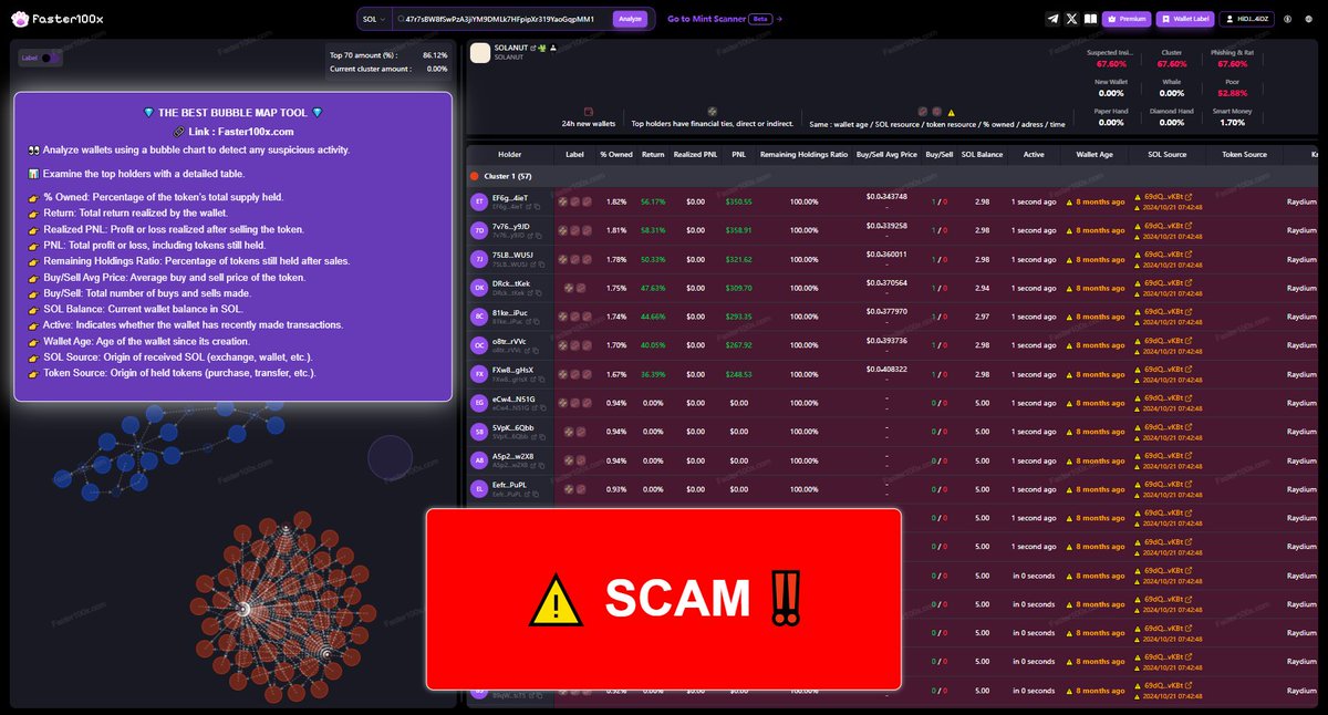 🚀 New token! Check the ANALYSIS! (Screenshot)

$SOLANUT
47r7sBW8fSwPzA3jiYM9DMLk7HFpipXr319YaoGqpMM1

🏆 I use Axiom Trade (The best trading tool) – 
axiom.trade/@autorunn
ℹ️ For more info, check the pinned message on my profile. (My Axiom settings are there.)