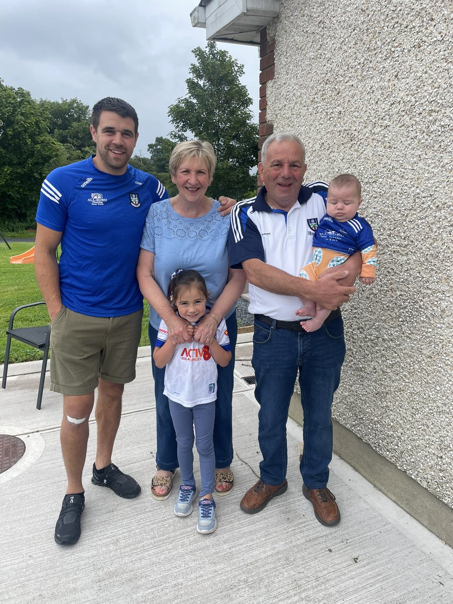 The excitement, the nerves, the buzz… There’s nothing like it. All roads lead to Croker. Muineachán Abú! 💙⚪ #GAA #CrokerBound #Muineachán