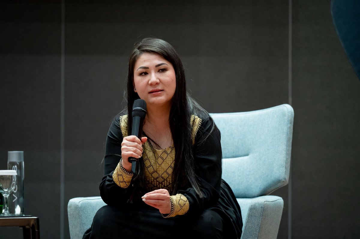Dr. Farkhondeh Akbari of <a href="/_CEVAW/">CEVAW</a> &amp; WFA spoke on the need for international solidarity and diplomatic action to protect Afghan women’s rights. Women’s rights must be at the heart of foreign policy. Regional leadership and coordinated initiatives are essential for real impact.
#UAE