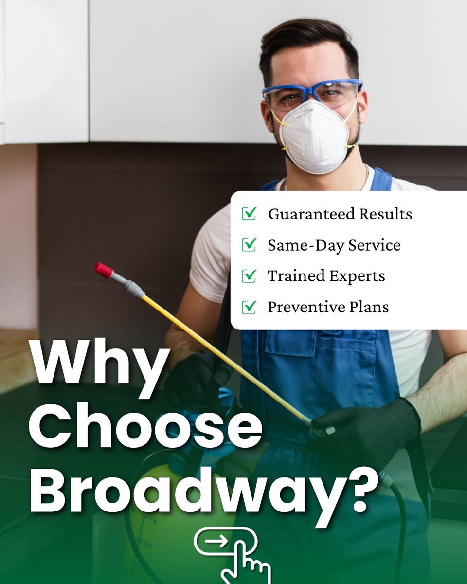 BroadPest93579's tweet image. Creepy crawlies ruining your comfort?
We’ve got your back with safe, fast, and guaranteed residential pest control.

📞 Book now at broadwaypestcontrol.ca!
☎+1 236-668-4372

#ResidentialPestControl #PestFreeHome #BroadwayPestControl #SafePestSolutions #EcoFriendlyPestControl