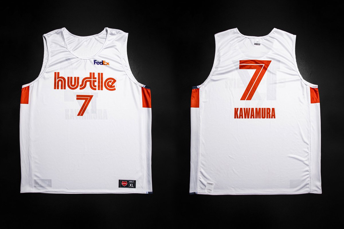 2024-2025 Yuki Kawamura Memphis Grizzlies & Hustle Reversible