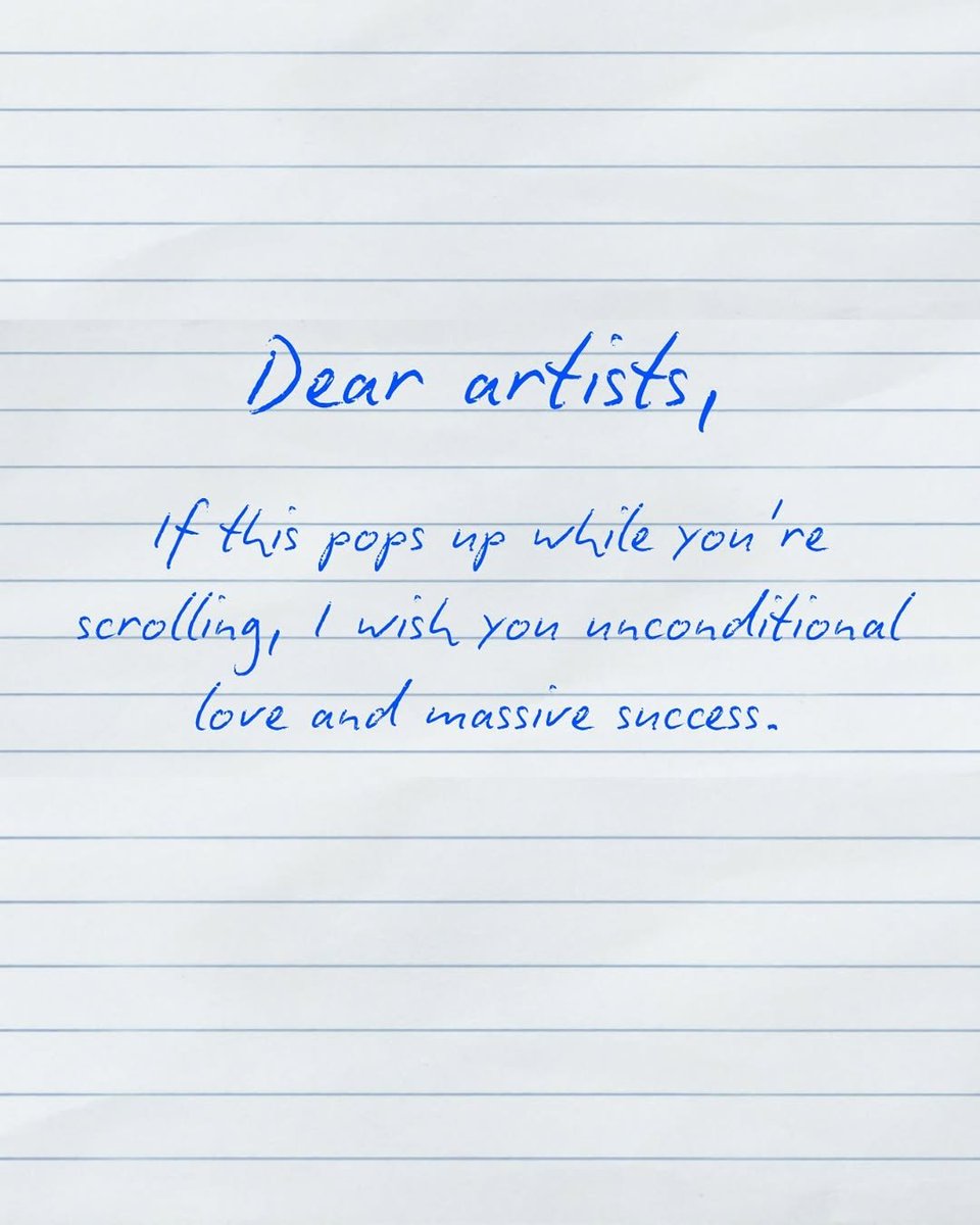 I BELIEVE in your art! ❤️🙌🏽