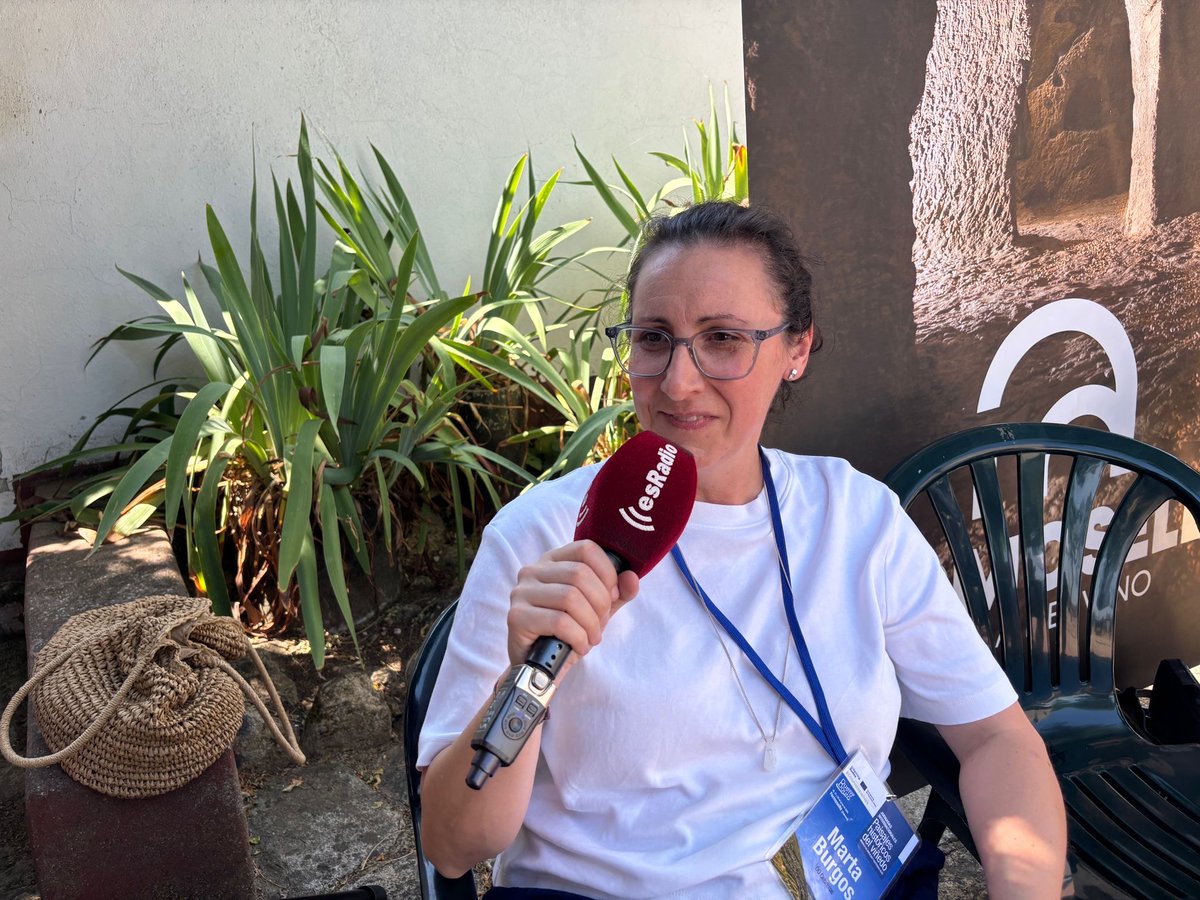 🎙️ En #ElPicaporte desde Fermoselle, nos acompaña Marta Burgos, directora técnica de la DO Cebreros (<a href="/VinosdeCebreros/">D.O.P. Cebreros</a>) en las I Jornadas Internacionales sobre Paisajes Históricos del Viñedo 🍇
<a href="/Los88Viniacos/">Marta Burgos</a>