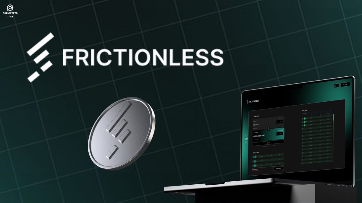 thatZurichguy's tweet photo. @FrictionlessX (5/5)
From stealth DeFi beast → CEX-validated engine.
$FRIC is not a pump — it’s a protocol.
A real one.
And it just got plugged into a bigger circuit.
Let’s go.

#Crypto #DeFi #FRIC #Frictionless #HiBT https://t.co/p51xWRiFmy