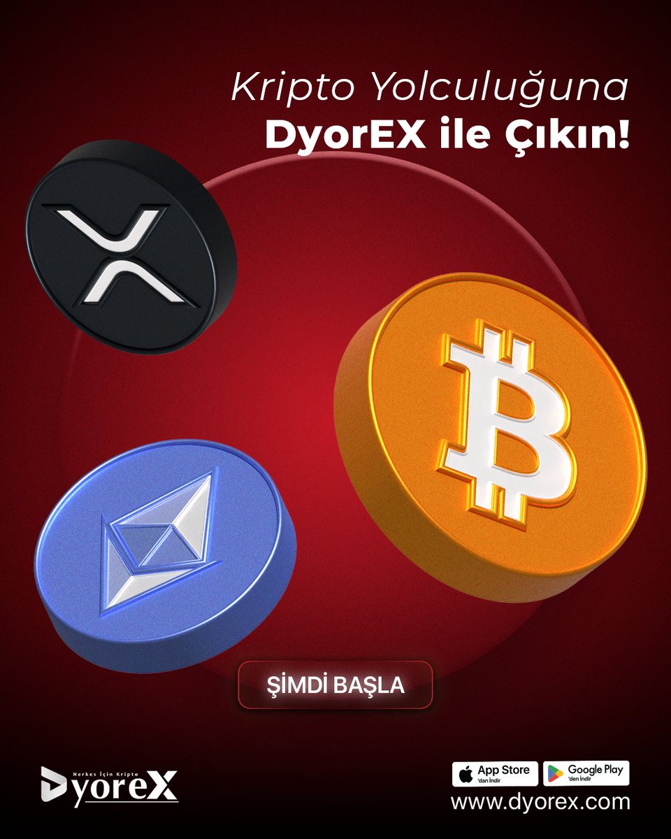 Kripto Yolculuğuna DyorEX ile Çıkın! ✅

#dyorex #kripto #borsa #bitcoin #ethereum #xrp