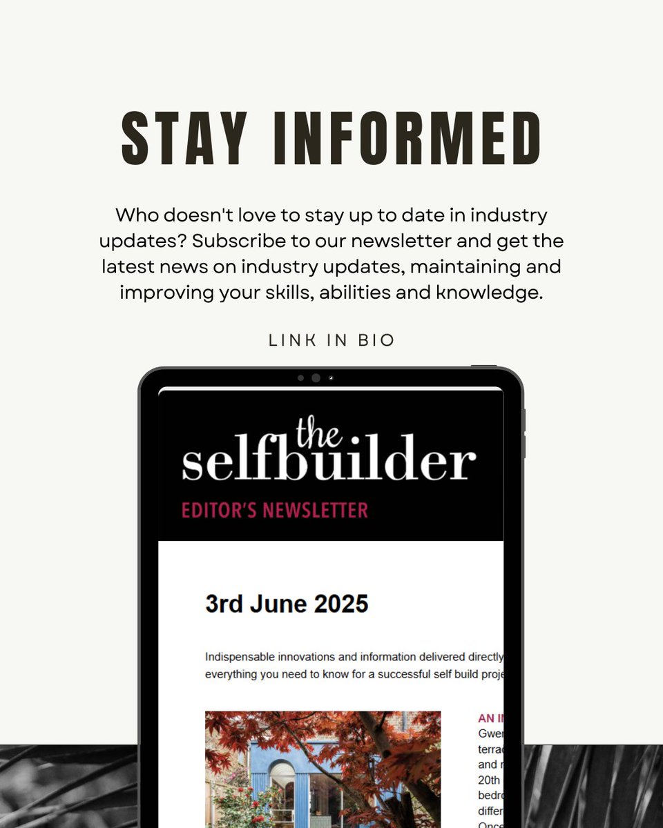 Victorian revamp by Gwen &amp; Patricia, Schlüter®’s DITRA-PS, West Fraser’s trusted panels, Ecological’s airtight hatch tips &amp; Duravit UK’s bold bathroom style

Read the latest newsletter here.👉preview.mailerlite.io/preview/692448…

#SelfBuilding #SelfBuildJourney #Architecture #netMAGmedia