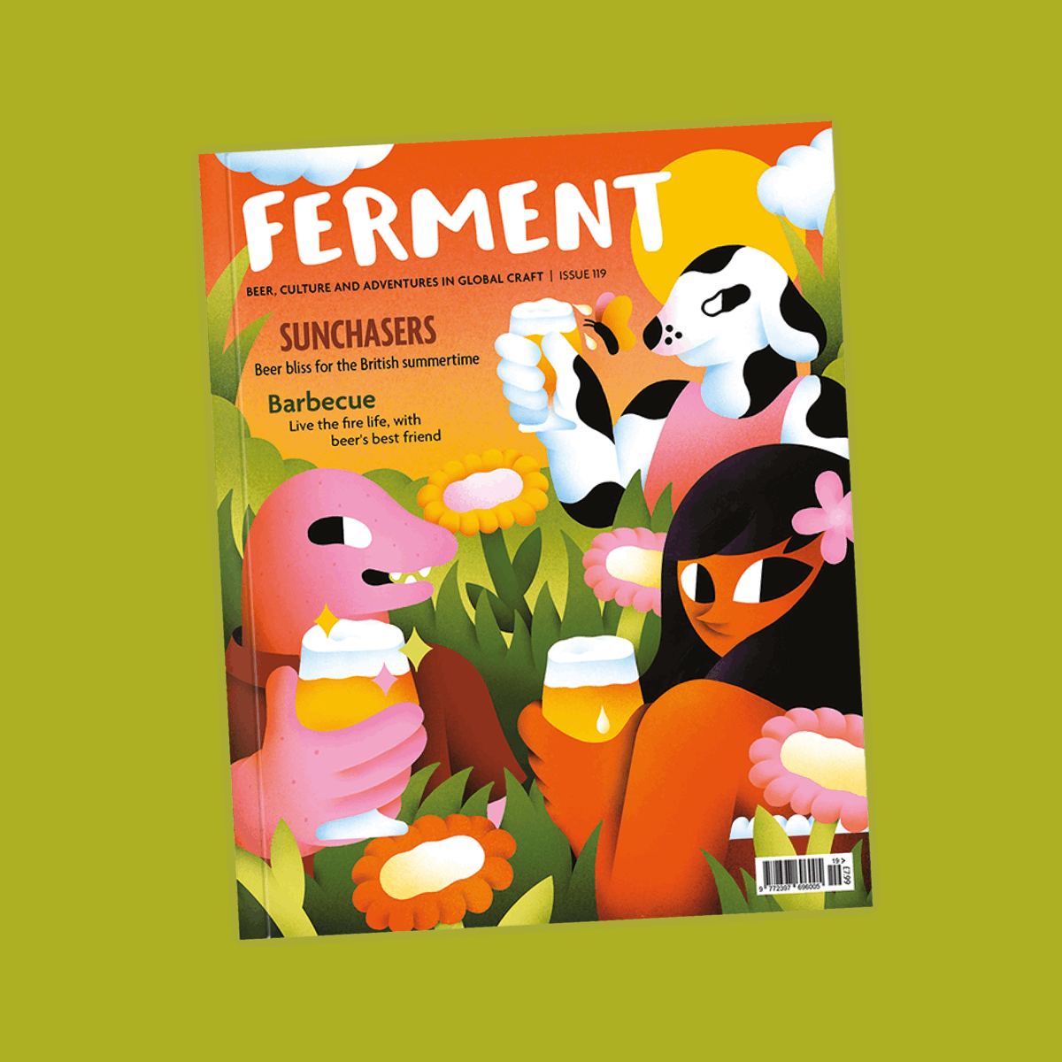 FermentHQ's tweet photo. Coming up with Ferment, we’re putting on our shades and grabbing a picnic blanket as we enjoy some incredible sunchasing, summery delights from the craft beer world! 🌞🍻😎
🎨: Jannik Stegen
#fermentmagazine #beer52 #themerelease #sunchasers #summerbeers #craftbeer https://t.co/2CHsdCJOHQ