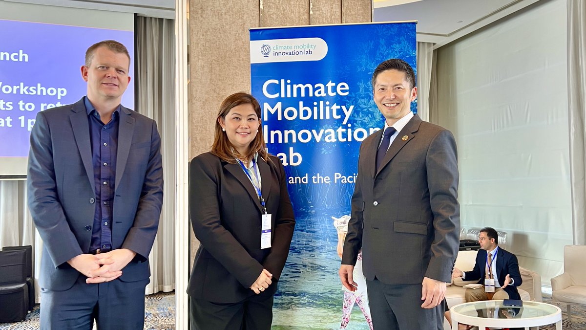 🌏Honored to deliver closing remarks at #IOM #ClimateMobility Innovative Lab #CMIL 2025 #Asia #Pacific Symposium in Bangkok. 177m #climate #displacements in our AP region in the last decade - each a life disrupted. Grateful to partners shaping inclusive people-centered solutions!