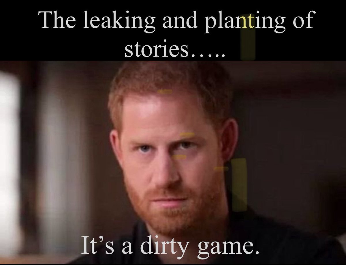 duchess_salty's tweet photo. @Telegraph Dear Telegraph and #TrickyVicky
We ALL know Tricky Vicky is a mouthpiece for the unsussexful duo.
“The leaking and planting of stories is a dirty game” ~ Prince Harry.
This article is pure fiction.
King William will make the decisions NOT the half blood Princeling. https://t.co/970QTLyUmo