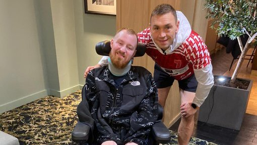 Jaynes__World's tweet photo. And remembering former @Proud_Sappers' @jordpilk14
on #ArmedForcesDay.

Jordie was 22 and had just completed his training as a #RoyalEngineer when he was diagnosed with motor neuron disease #MND in 2019.

He lost his life to this horror last August, aged 27.... 😢

#MND #MoreNeedsDoing!