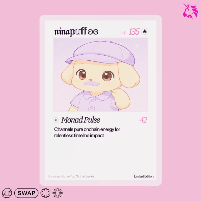 Just pulled a grail

Check out my Uniswap trading card 🦄

<a href="/monad_xyz/">Monad ⨀</a> <a href="/Uniswap/">Uniswap Labs 🦄</a>