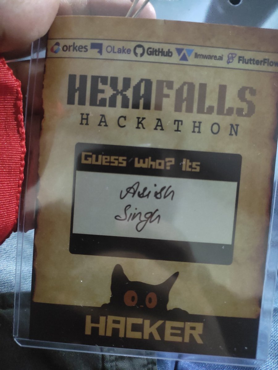 Asish037's tweet image. Day 1 of HexaFalls is live!!
Team Dev Builds is all set for 36 hours of building, learning and creating.
#Hackathon #HexaFalls #DevBuilds #Day1