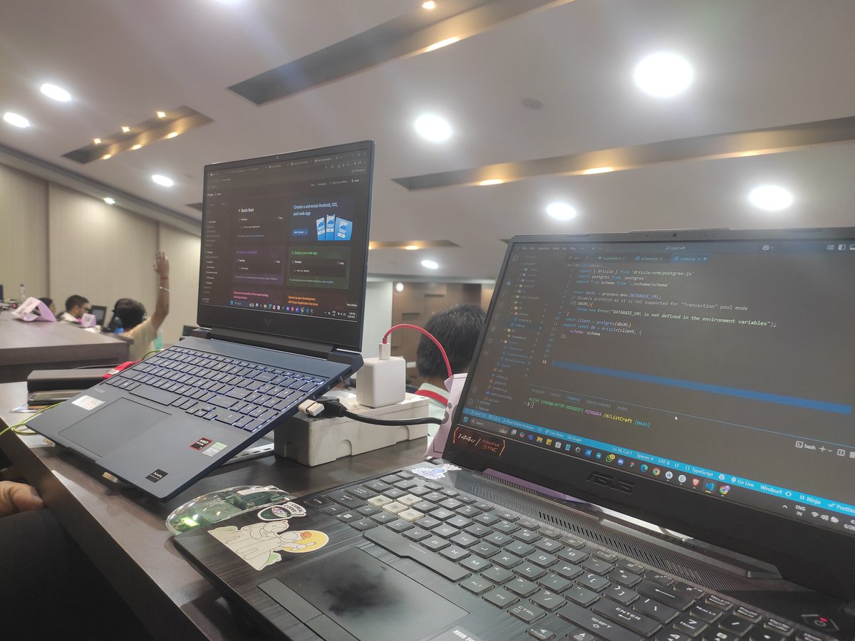 Asish037's tweet image. Day 1 of HexaFalls is live!!
Team Dev Builds is all set for 36 hours of building, learning and creating.
#Hackathon #HexaFalls #DevBuilds #Day1