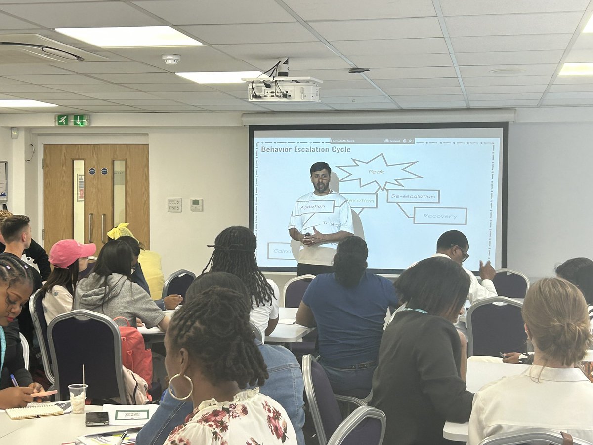 <a href="/TeachLeadAAli/">Amjad Ali</a> speaking at our <a href="/NEUnion/">National Education Union</a> <a href="/LNYeducators/">NEU London New & Young Educators</a> day conference this morning. It’s been amazing to see so many educators here and with great questions.