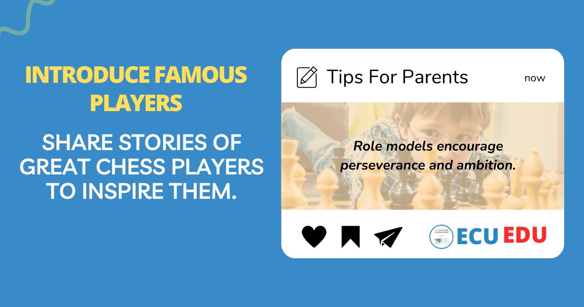 ECU_Education's tweet image. Vol.2
Parents + Chess = Powerful Education Partnership!
As educators, we've seen firsthand how a child’s learning experience transforms when parents get involved. That’s why we are starting a series of tips for parents on how to use chess to support their child’s education.