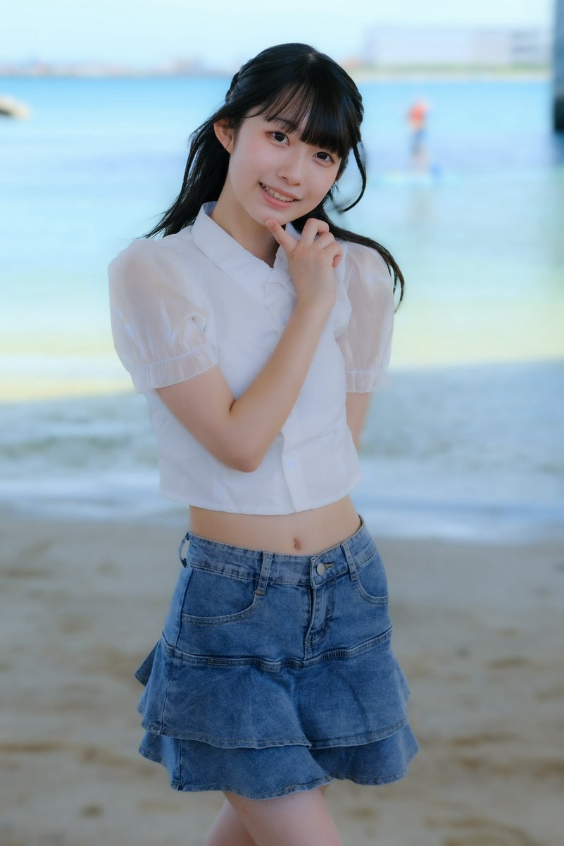 2025.6.22 Jumping kiss ビーチ撮影会② in 沖縄 Jumping kiss 雪本ｻﾝ