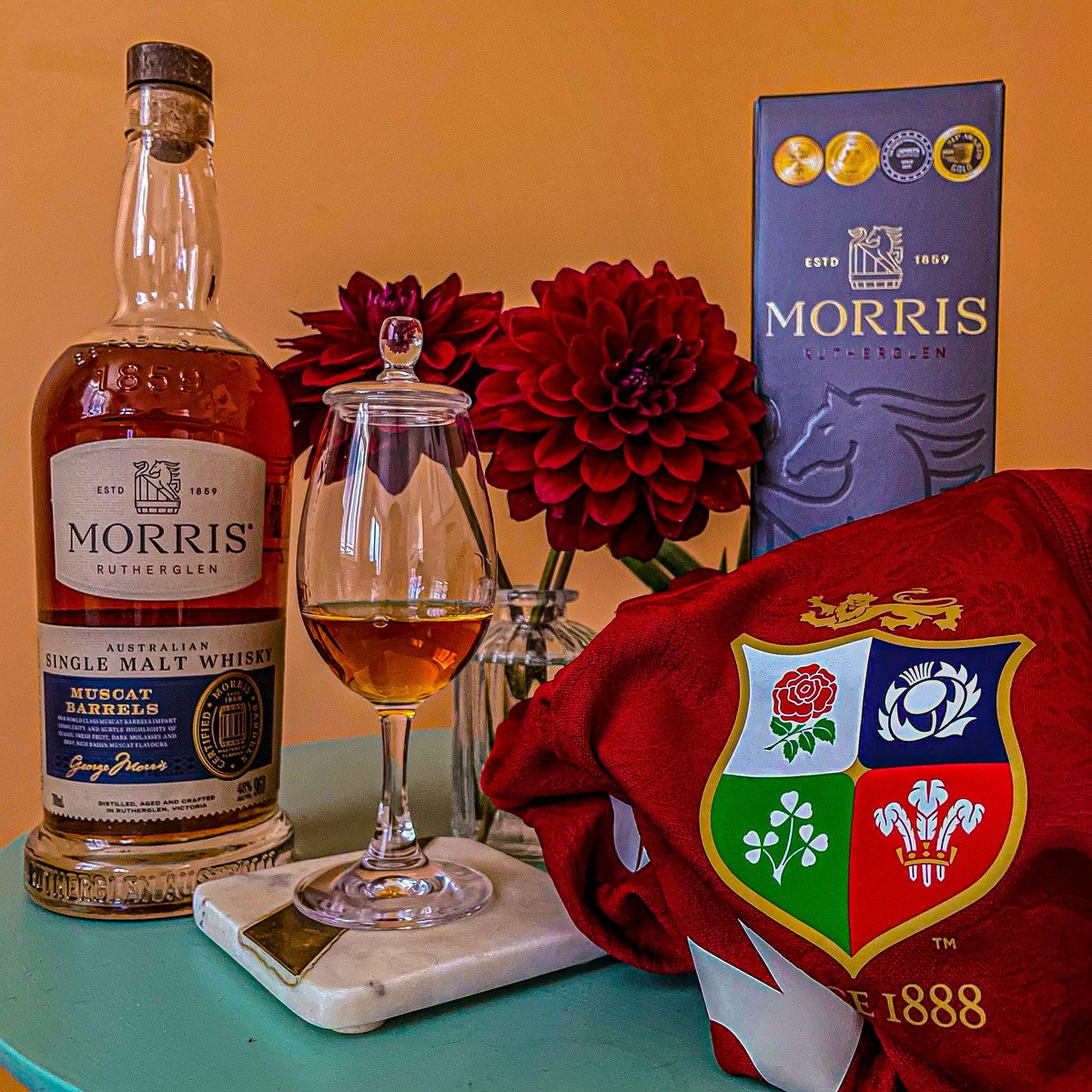 ForTheDram (@forthedram) on Twitter photo Settling in nicely with an early dram of this month’s <a href="/SummertonClub/">Summerton Whisky Club 🥃</a> bottle from Morris Whisky in 🇦🇺
Seemed a perfect opportunity to crack it open for the opening tour match proper of the <a href="/lionsofficial/">British & Irish Lions</a> game against <a href="/westernforce/">Western Force</a> this morning 🦁🏉 Settling in nicely with an early dram of this month’s <a href="/SummertonClub/">Summerton Whisky Club 🥃</a> bottle from Morris Whisky in 🇦🇺
Seemed a perfect opportunity to crack it open for the opening tour match proper of the <a href="/lionsofficial/">British & Irish Lions</a> game against <a href="/westernforce/">Western Force</a> this morning 🦁🏉
