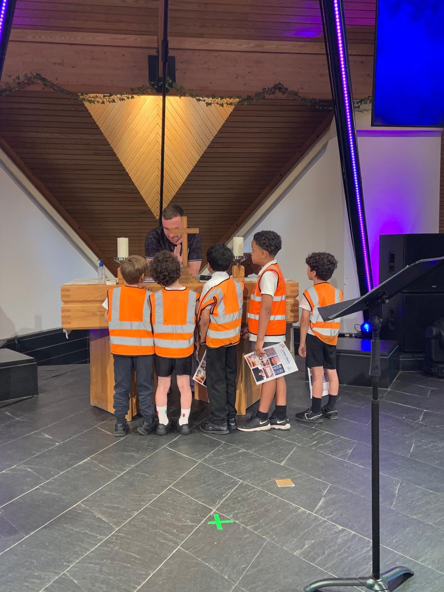 Saying thank you to <a href="/PoBrentford/">Parish of Brentford</a> for two reasons: thank you for letting our Year 1 children come and learn with you, and thank you for coming to teach our Year 6 children about rites of passage. You give up so much time and are so very kind!