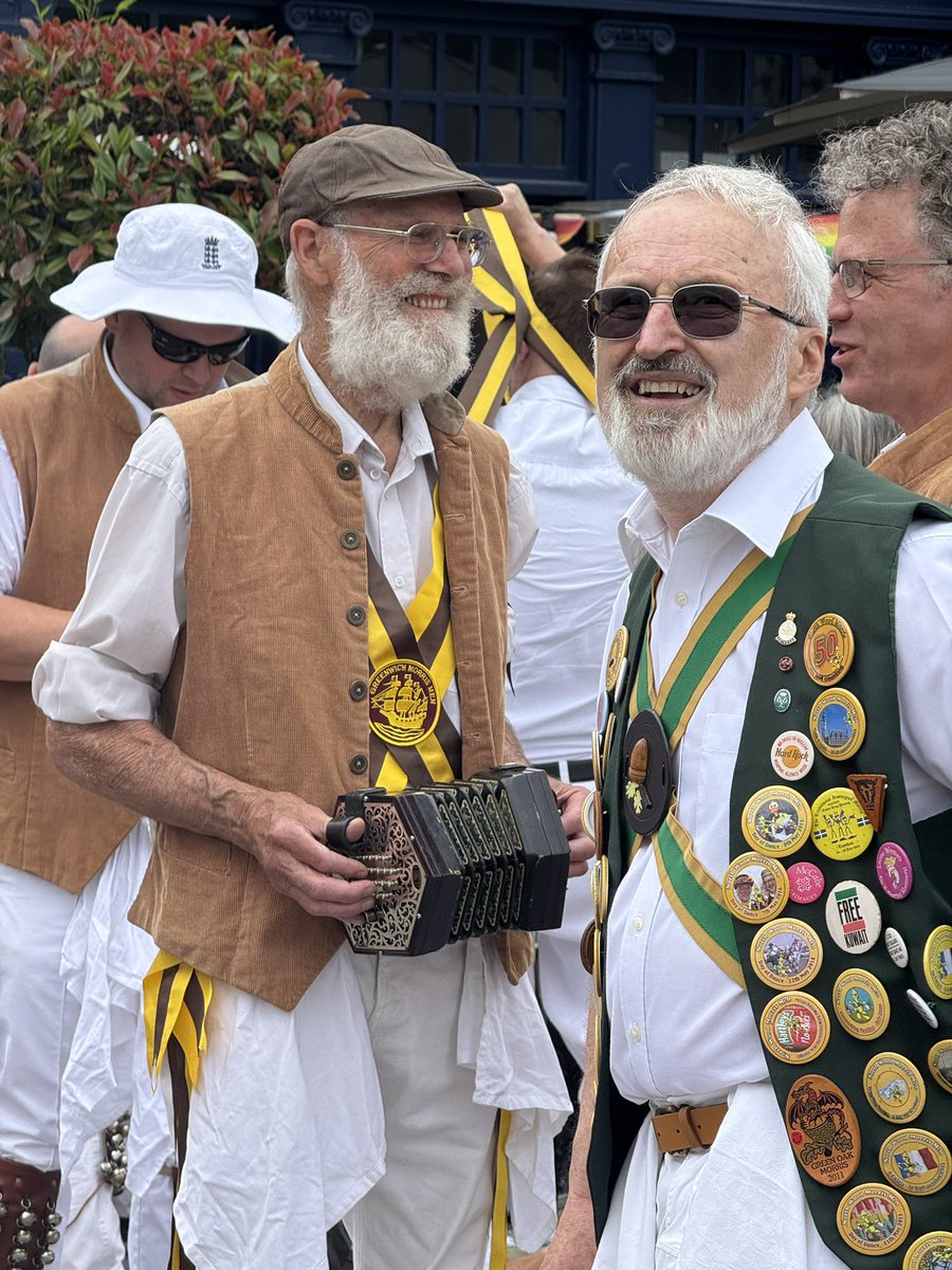 Rob Smith (@redgierob) on Twitter photo We’re being entertained by <a href="/squiregmm/">Greenwich Morris</a> this afternoon. We’re being entertained by <a href="/squiregmm/">Greenwich Morris</a> this afternoon.