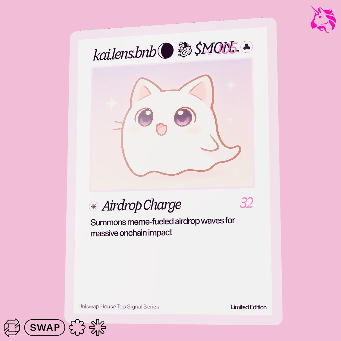 Just pulled a grail

Check out my Uniswap trading card 🦄