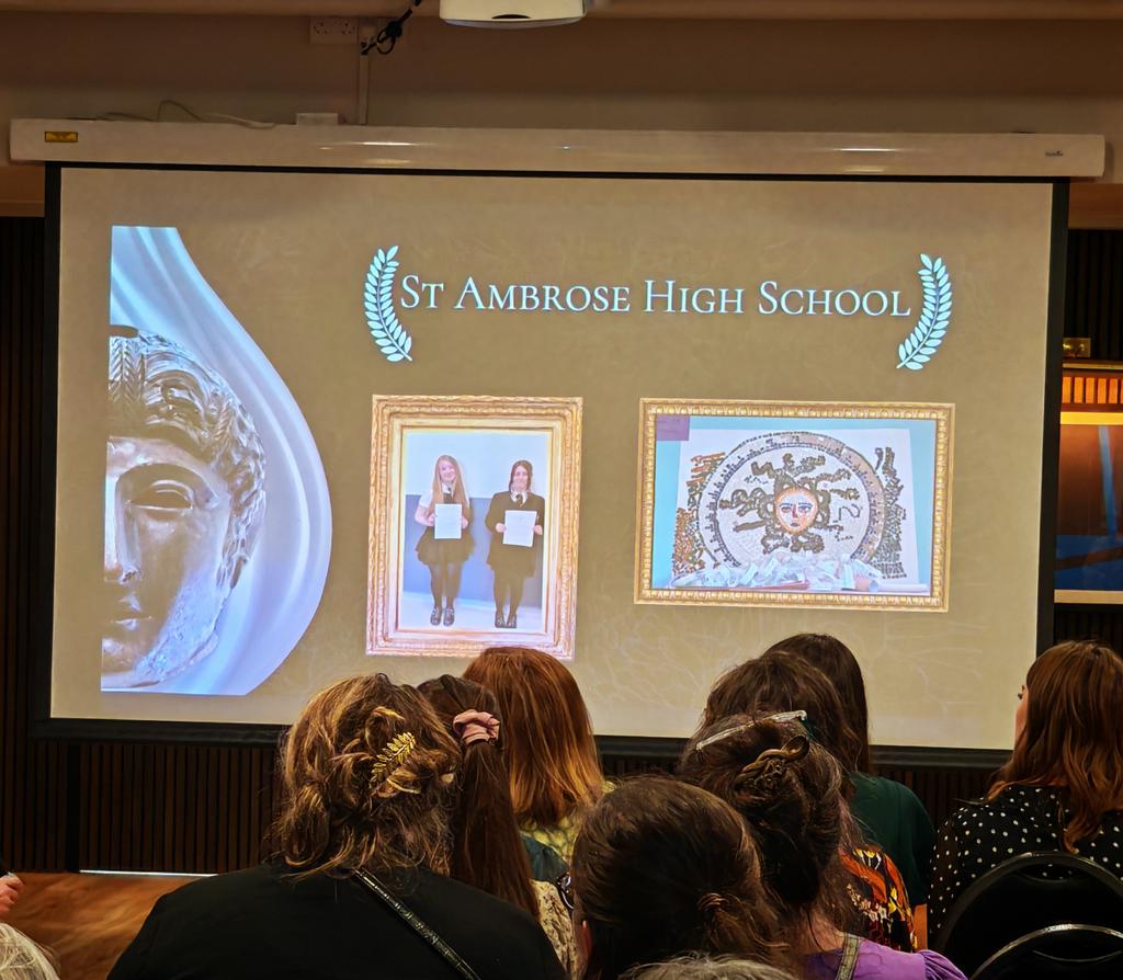 AlexImrie23's tweet image. Had a great night at @RoyalArmouries with @classicsforall, celebrating our annual Impact Awards. I was proud to celebrate Emma Noble from @stambrosehigh, whose stellar work in growing Classical Studies there is emblematic of the powerful impact teachers can have on their pupils!