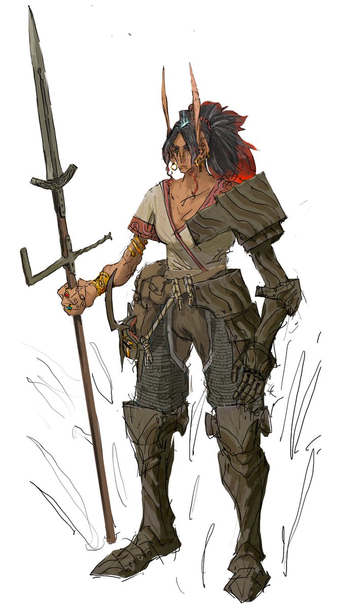 Some more fantasy stuff for once, very wip