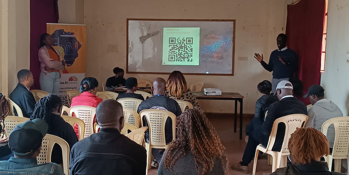 kijijiyeetu's tweet image. AI MasterClass in Kawangware  @QhalaHQ spotlights how data, teachers &amp;amp; training fuel the AI revolution. With AI schools, courses &amp;amp; education as the building blocks, an epitome of shaping innovation, documentation &amp;amp; future-ready learning for the 21st century. #CommunityNetworks
