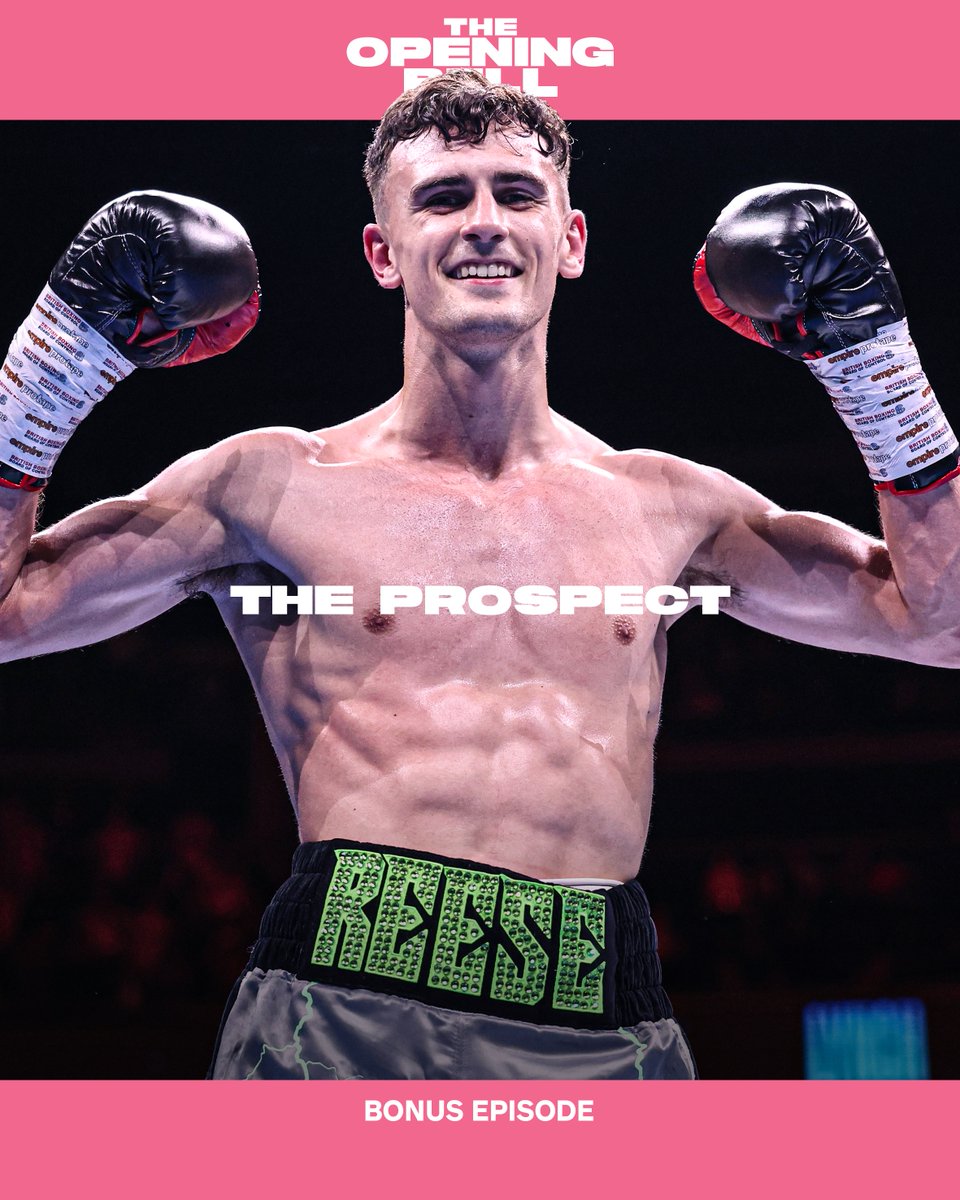 openingbellpod's tweet image. 🎙️ We catch up with Reese Lynch after his pro debut. Follow The Opening Bell as we track the Commonwealth Gold medalist’s journey through boxing. Don’t miss a beat – subscribe now to hear it all from The Prospect himself.
🎧 buff.ly/tapuS3Y