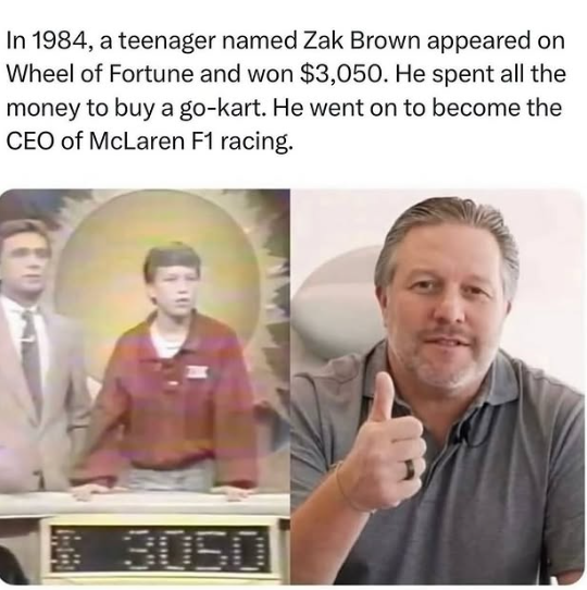 Zak Brown, the current CEO of McLaren Racing, has an interesting background that includes a notable appearance on the game show “Wheel of Fortune.”